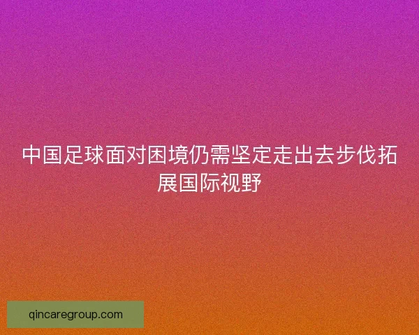 中国足球面对困境仍需坚定走出去步伐拓展国际视野 中国足球面对困境仍需坚定走出去步伐拓展国际视野